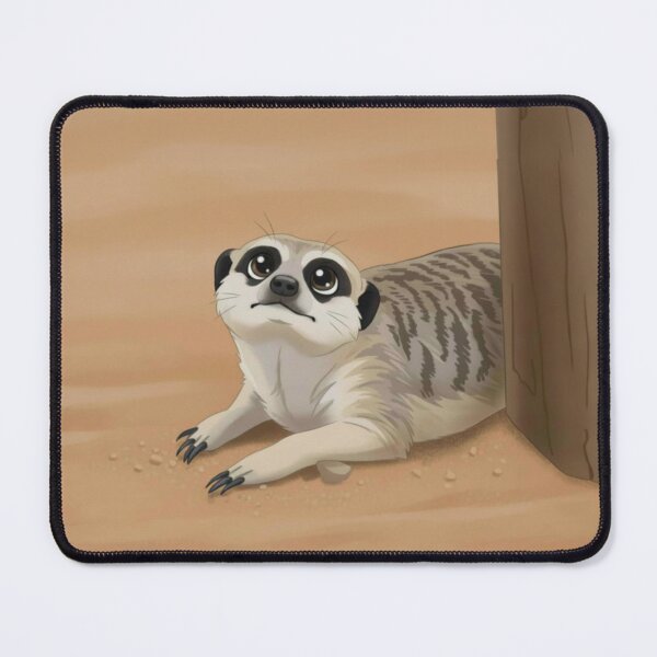 Item preview, Little Lookout: Curious Baby Meerkat Illustration designed and sold by chihuahuashower.