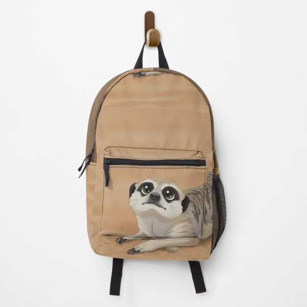 Item preview, Little Lookout: Curious Baby Meerkat Illustration designed and sold by chihuahuashower.