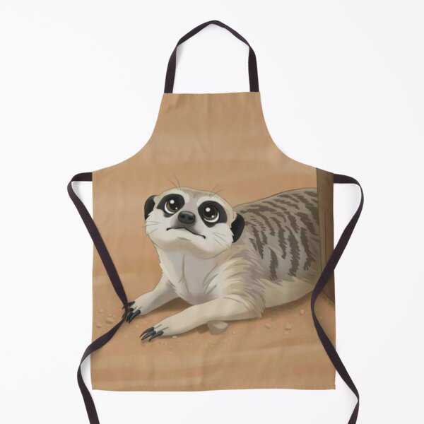 Item preview, Little Lookout: Curious Baby Meerkat Illustration designed and sold by chihuahuashower.