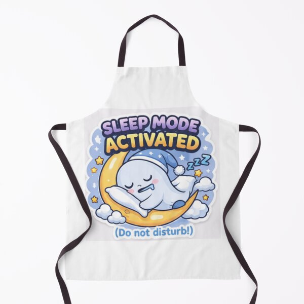 Item preview, ? Sleep Mode Activated Cute Ghost Sleeping Kawaii Aesthetic Sticker designed and sold by sumodesign.