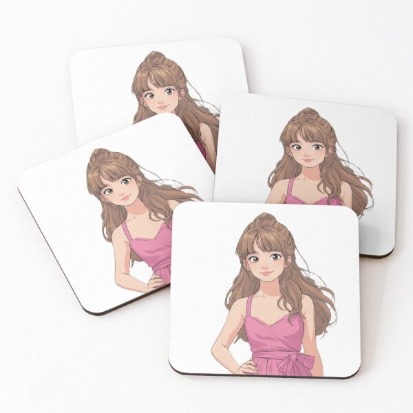 Item preview, Blush of Serenity – Soft Anime Girl Aesthetic designed and sold by VibeCraftDesigns.
