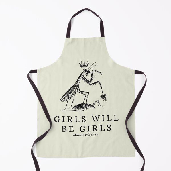 Item preview, Girls Will Be Girls Funny Praying Mantis Bug Insect Entomology Dark Humor 2 designed and sold by modoodles357.