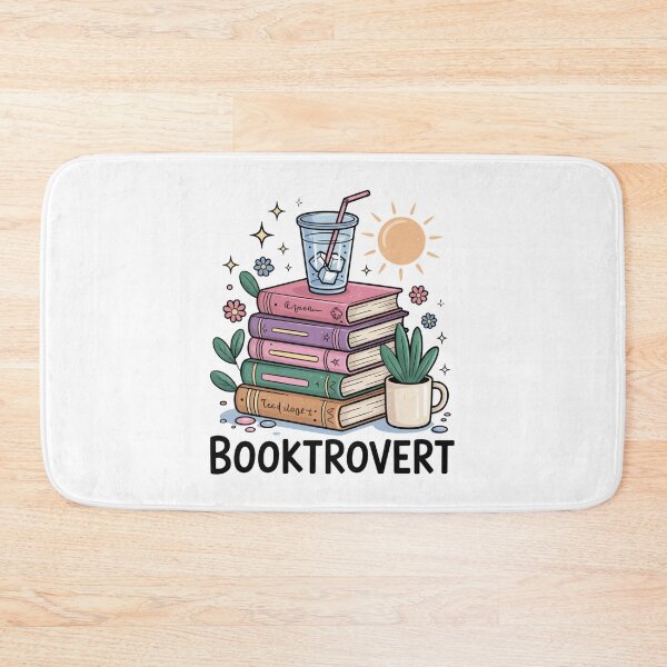 Item preview, Booktrovert Introvert Book Lover Reading Aesthetic designed and sold by CleanDecor.