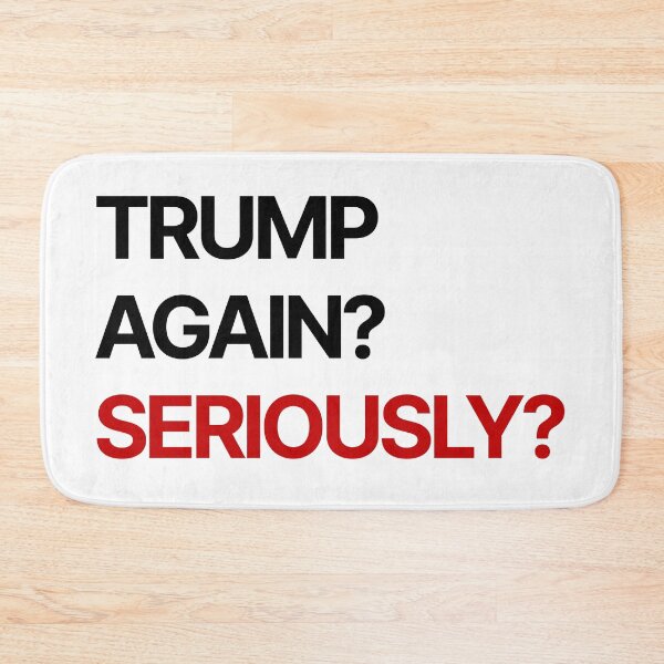 Item preview, Trump Again Seriously Funny Political Shirt | Anti Trump Humor Tee | Election Joke Shirt | Political Meme Graphic | Sarcastic Politics Shirt designed and sold by amareshdas008.