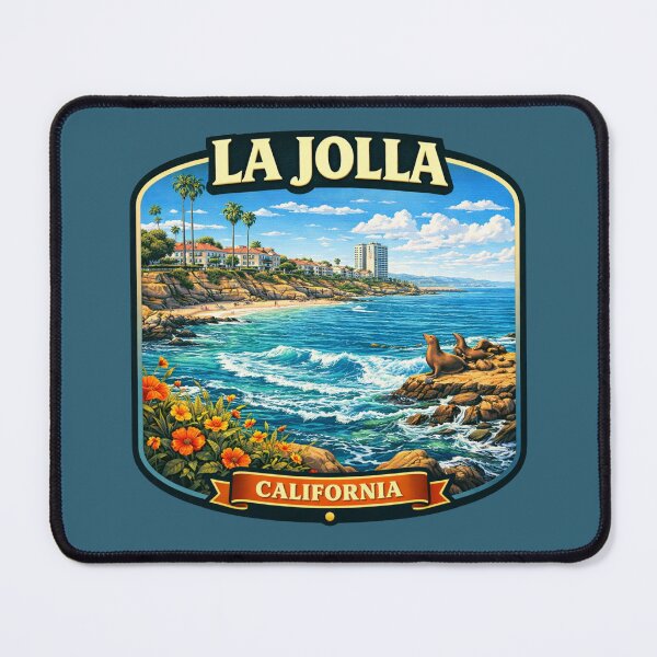 Item preview, La Jolla, California - Coastal designed and sold by Myra365Art.