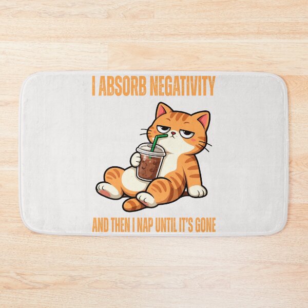 Item preview, I Absorb Negativity And Then I Nap Until It's Gone ,Funny designed and sold by erozzz.