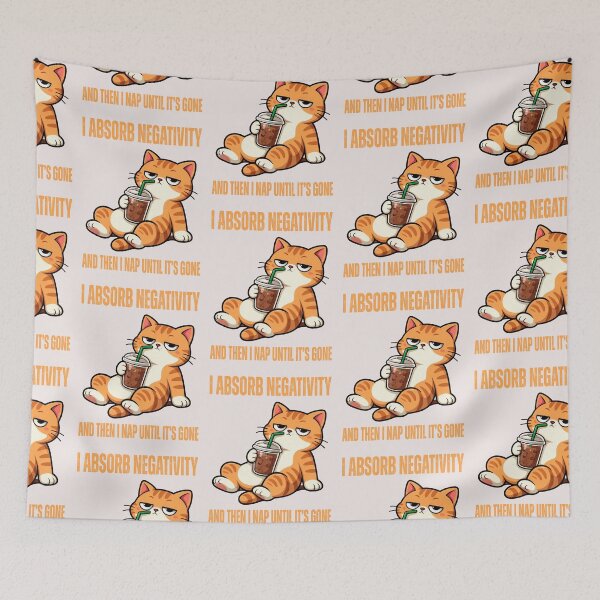 Item preview, I Absorb Negativity And Then I Nap Until It's Gone ,Funny designed and sold by erozzz.