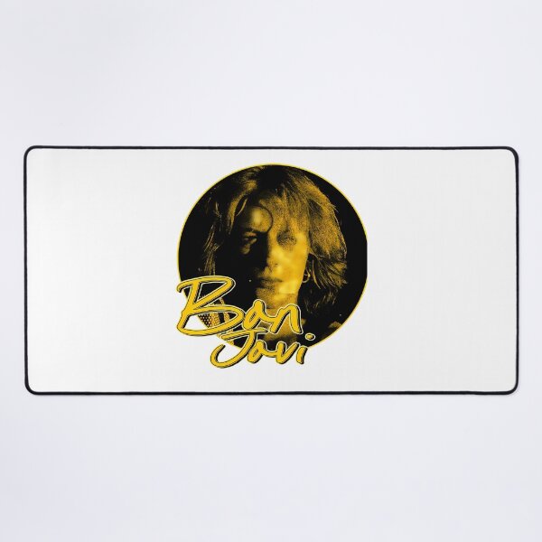 Item preview, Bon Jovi Vintage Rock Band Yellow Frame designed and sold by Miniverse  Acrylics.