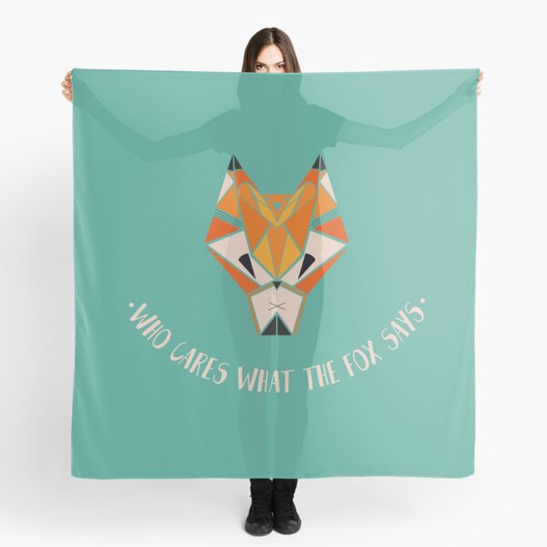 What Does The Fox Say? Scarf
