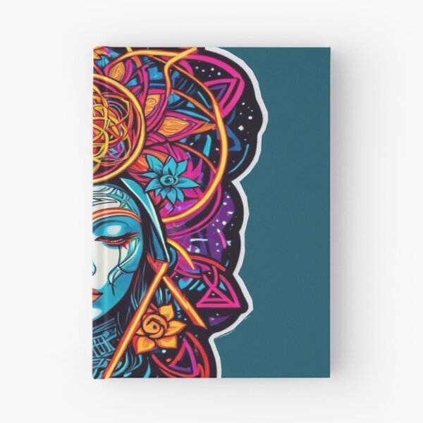 Item preview, Divine Cosmic Visionary: Transformative Psychedelic Artistry in Vibrant Swirls - Limited Edition Run designed and sold by PSYCRAFTINGSTORE.