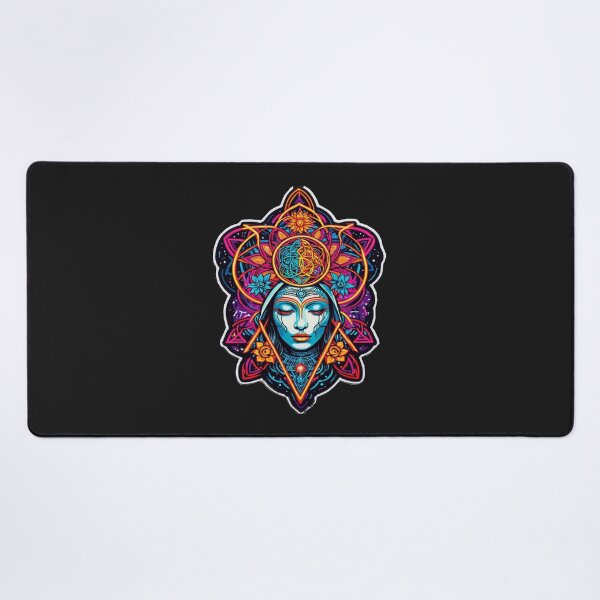 Item preview, Divine Cosmic Visionary: Transformative Psychedelic Artistry in Vibrant Swirls - Limited Edition Run designed and sold by PSYCRAFTINGSTORE.