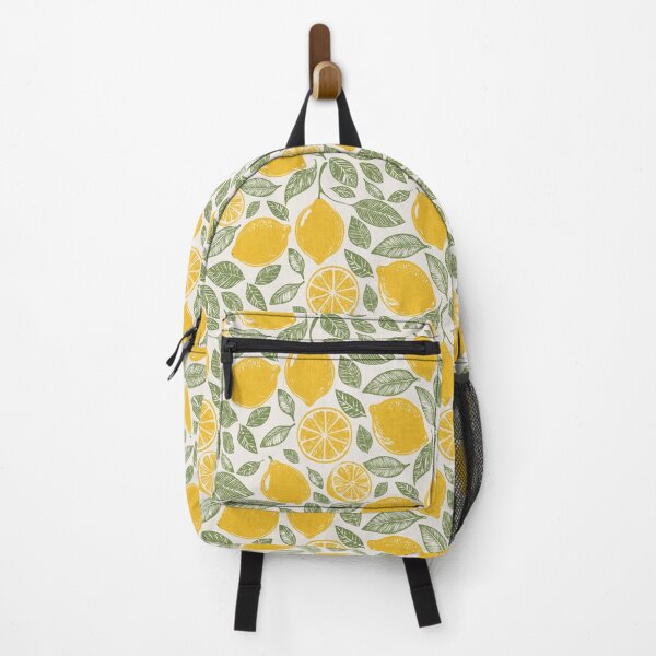 Item preview, Sunny Positano Yellow Lemon Harvest on Cream designed and sold by Claudia S. Design.
