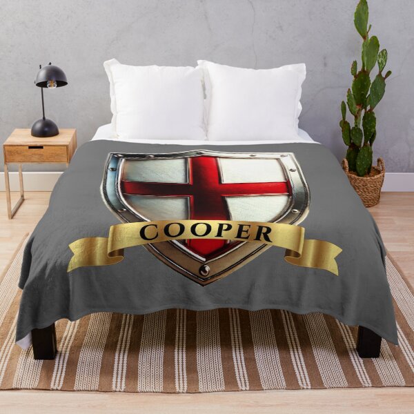 Artikelvorschau, Cooper England Surname Shield entworfen und verkauft von Highlandkings.
