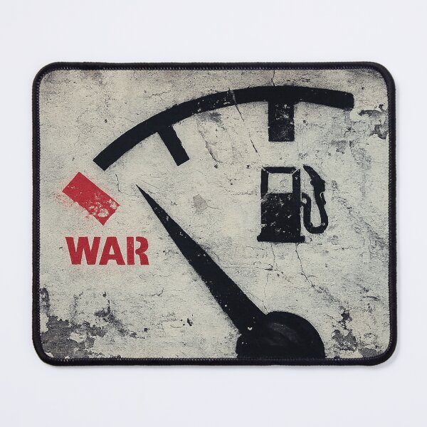 Item preview, War Fuel Gauge Graphic | Anti War Protest Street Art Design designed and sold by MaxLevelMerch.