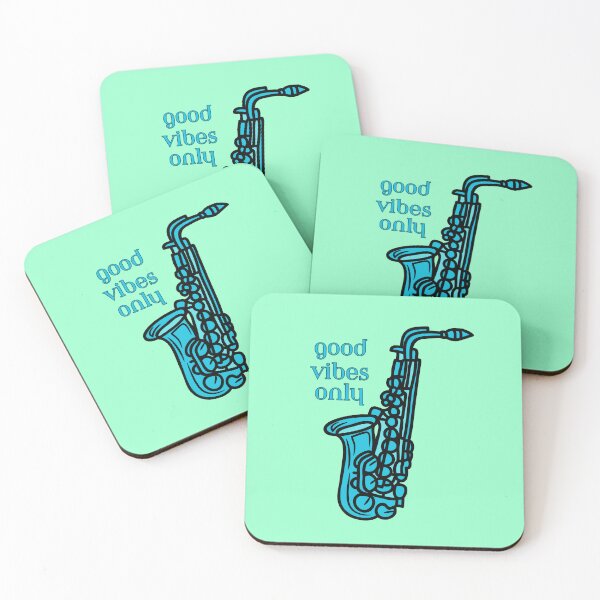 Item preview, Good Vibes Saxophone 90's Color's Design designed and sold by chucktownjax.