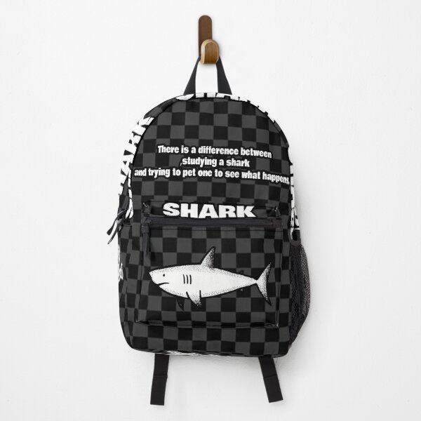 Item preview, Shark Attack – Bold Streetwear Backpack designed and sold by xAlqasi.