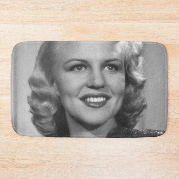 Item preview, Peggy Lee Smiling BW designed and sold by oliviafowlerart.