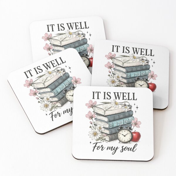 Item preview, Reading Is Well For My Soul Book Lover Quote designed and sold by CleanDecor.