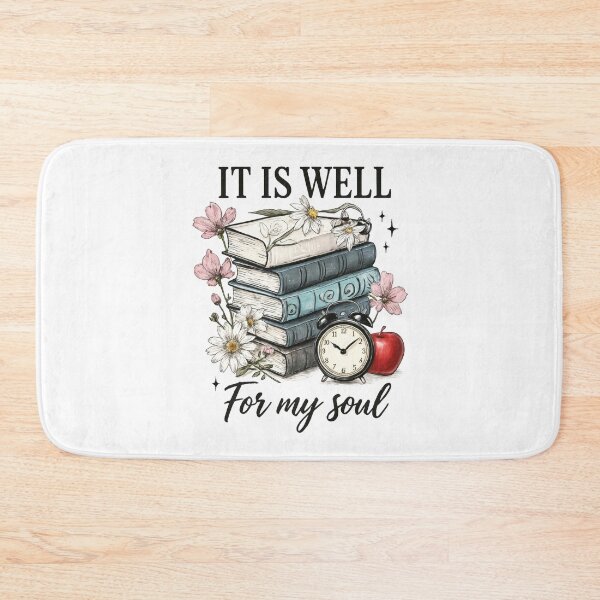 Item preview, Reading Is Well For My Soul Book Lover Quote designed and sold by CleanDecor.