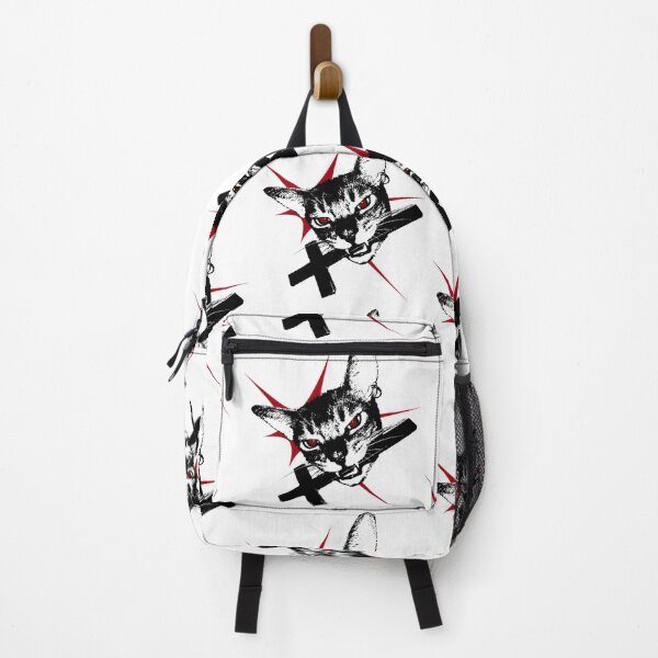 Item preview, Red Eye Cat – Dark Grunge Aesthetic designed and sold by FarieArt.