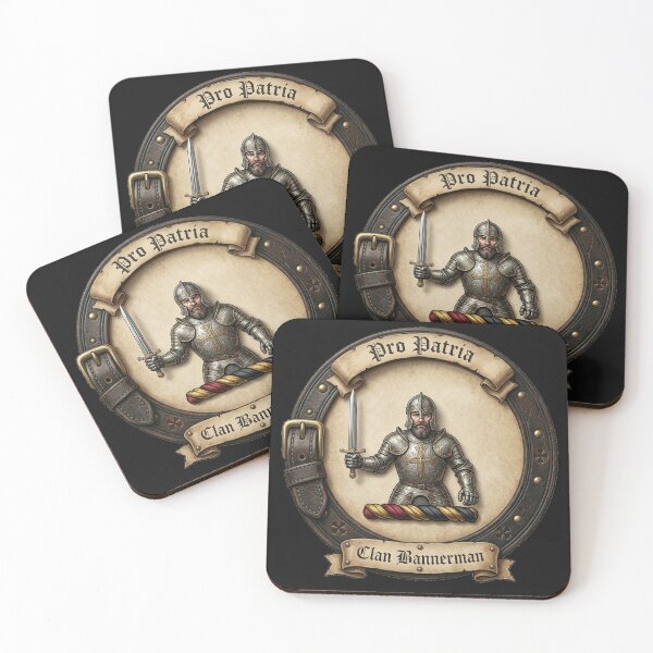 Item preview, Clan Bannerman Crest designed and sold by BagTown Clans.