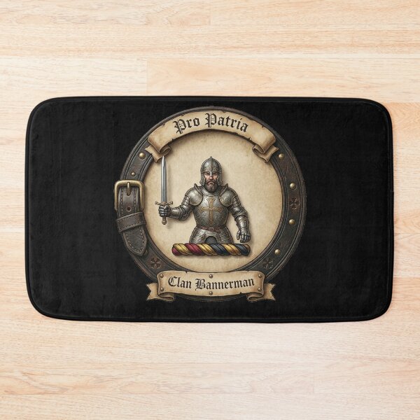 Item preview, Clan Bannerman Crest designed and sold by BagTown Clans.