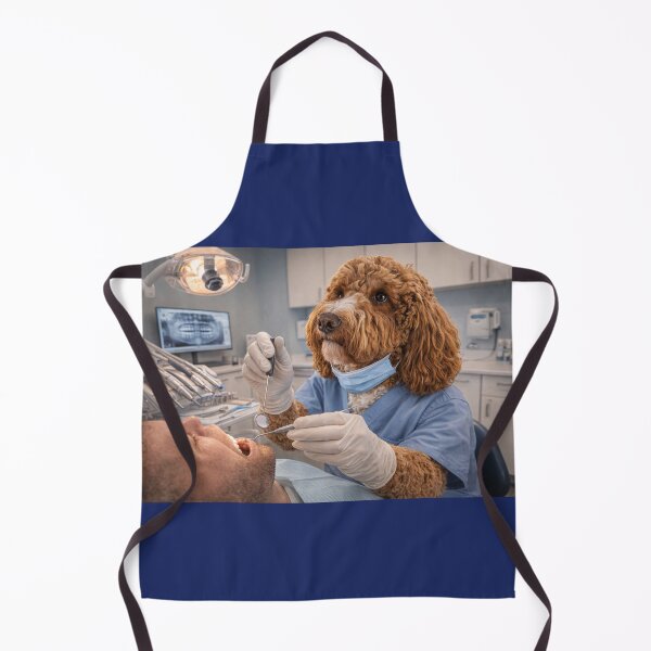 Item preview, Cockapoo Dentist in a Modern Clinic designed and sold by Paul Thompson Photography.