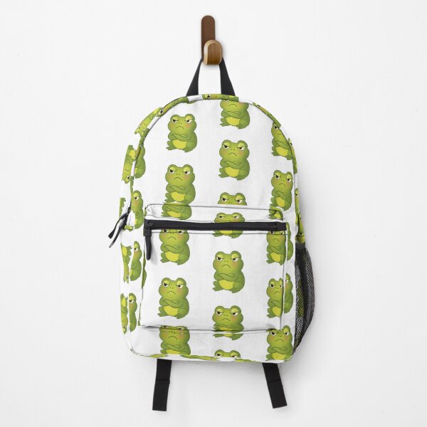 Item preview, Grumpy Cute Frog Cartoon Character designed and sold by Pryhozha.