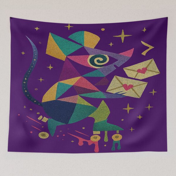 Item preview, Cosmic Mouse of Golden Messages designed and sold by Ecosetereos.