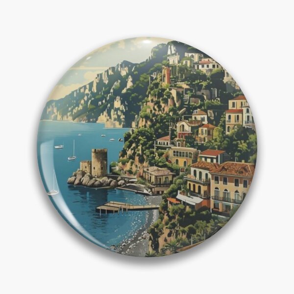 Item preview, Sunlit Paths Along The Amalfi Coast designed and sold by iamdesigns14.