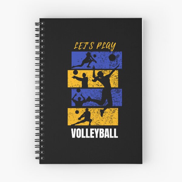 Item preview, Let's Play Volleyball - Retro Silhouette Collage designed and sold by LoudVictory.