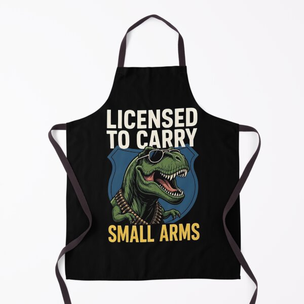 Item preview, Licensed T-Rex Small Arms Carry Permit designed and sold by TshirtsOnline-.
