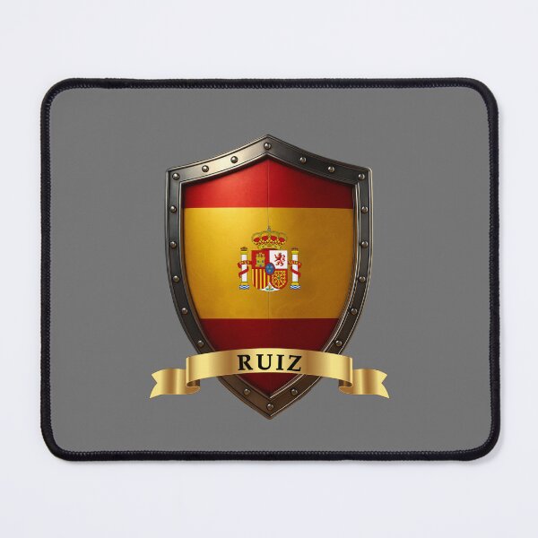 Item preview, Spain Heritage Shield for Ruiz designed and sold by Highlandkings.