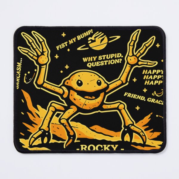 Item preview, Jazz Hands Rocky Space Monster Funny Sci-Fi Design designed and sold by Febikure.