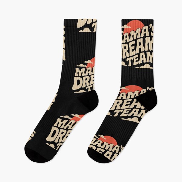 Item preview, Mama’s Dream Team Retro Typography – Groovy Family Love Design designed and sold by TipTop GFX.