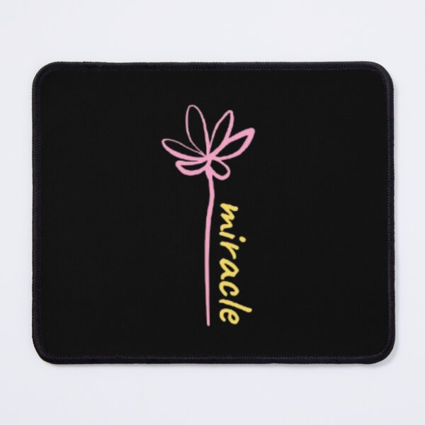 Item preview, Miracle Flower Art Print | Minimalist Pink Floral Black Background Poster | Dark Aesthetic Wall Decor | Inspirational designed and sold by SOLIORA  ATELIER.