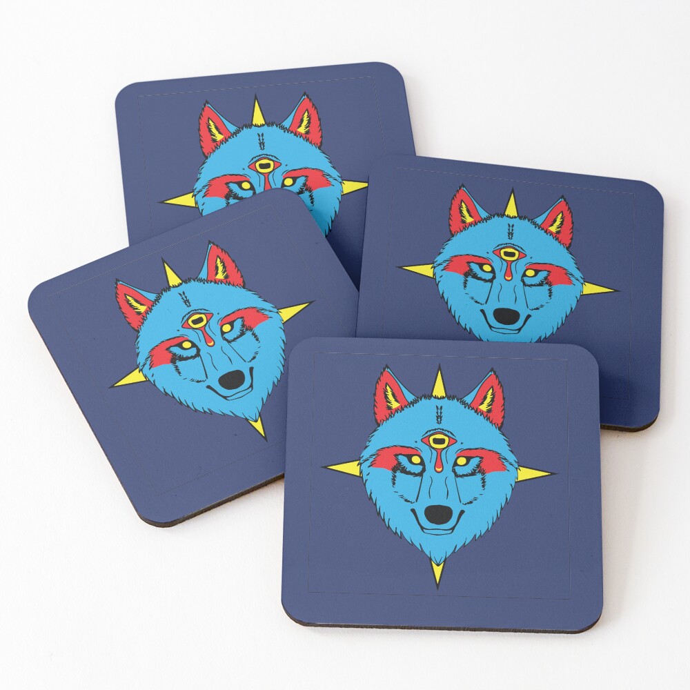 Item preview, Coasters (Set of 4) designed and sold by KeyDrawsForYou.