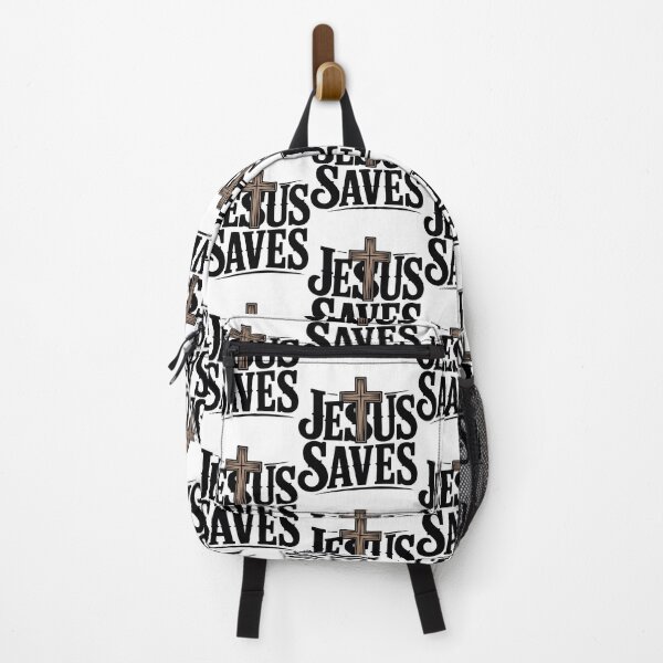 Item preview, Jesus Saves Cross Christian Faith Minimal Design designed and sold by HahaHandlesHub.
