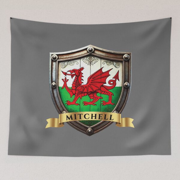 Item preview, Escudo del Patrimonio de Mitchell Wales designed and sold by Highlandkings.