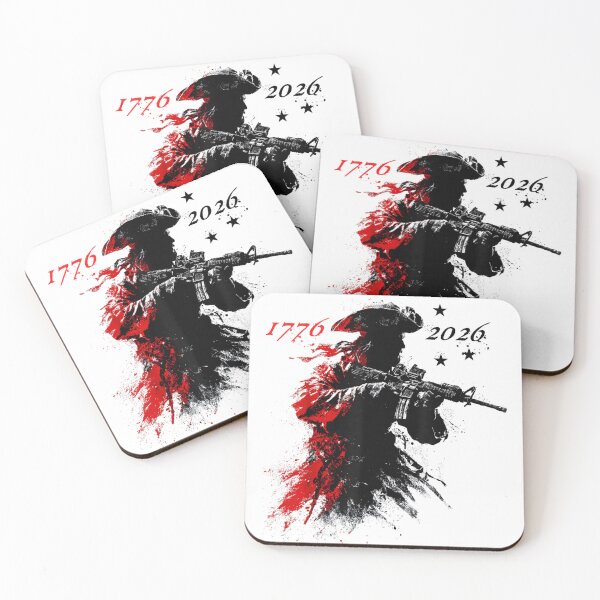Item preview, 1776 To 2026 American Patriot Silhouette Second Amendment Freedom Rights Art designed and sold by Phil Ben.