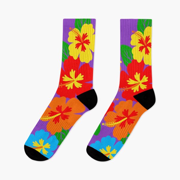 Item preview, Vibrant Rainbow Wildflower Bloom Pattern designed and sold by Mini Pixel Perfect Co..