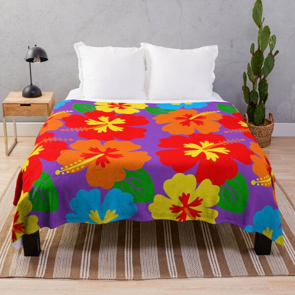 Item preview, Vibrant Rainbow Wildflower Bloom Pattern designed and sold by Mini Pixel Perfect Co..
