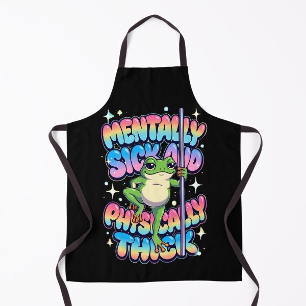 Item preview, Mentally Sick And Physically Thick Frog Pole Dance designed and sold by TshirtsOnline-.