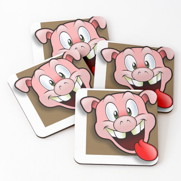 Item preview, Funny Pig with Tongue Out — Cartoon Humor Pig Funny Gift designed and sold by CLC54.