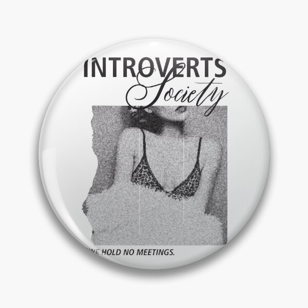 Item preview, Introverts Society designed and sold by LithiumCocktail.