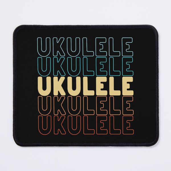 Item preview, Ukulele typography designed and sold by UkeverseGifts.