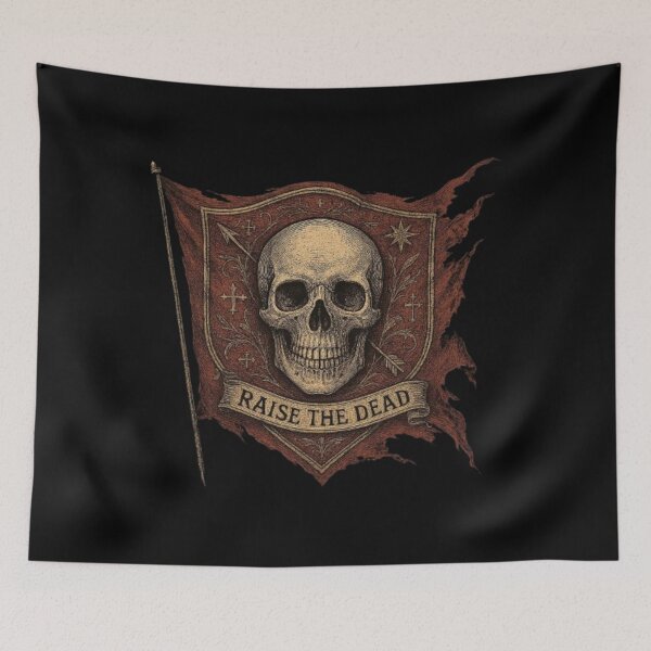 Item preview, Raise The Dead Skulls – Skull Art, Gothic Skulls, Sugar Skulls, Skull Tattoos & Skeleton Designs designed and sold by Typologystudios.
