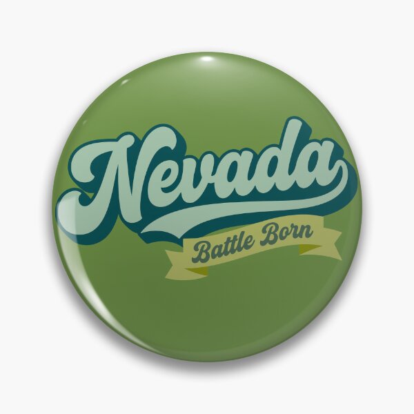 Artikelvorschau, Vintage Nevada Script – Battle Born Retro Varsity Design entworfen und verkauft von Cozy-Old-Pub.