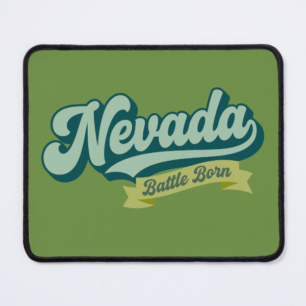 Item preview, Vintage Nevada Script - Battle Born Retro Varsity Design designed and sold by Cozy-Old-Pub.