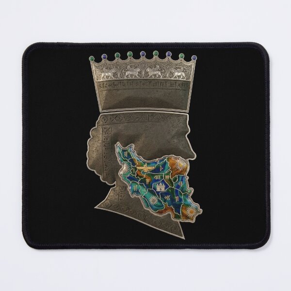 Item preview, Cyrus the Great کوروش (SILVER VERSION) designed and sold by AI Art Cafe.